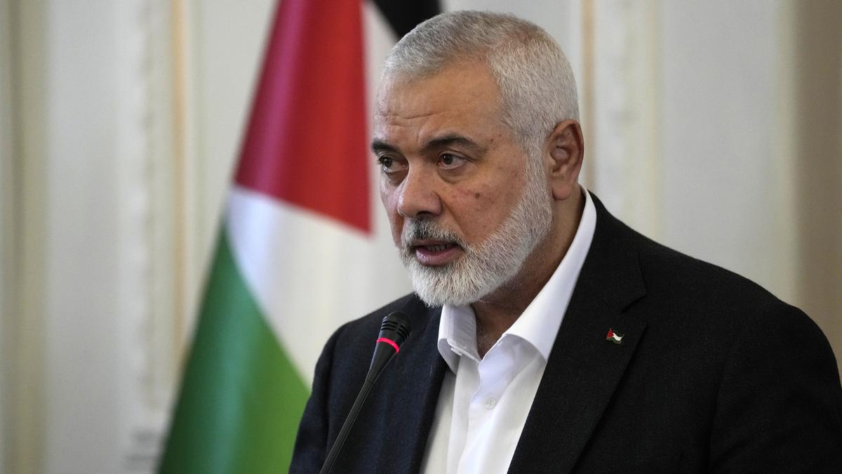 Hamas leader Haniyeh.