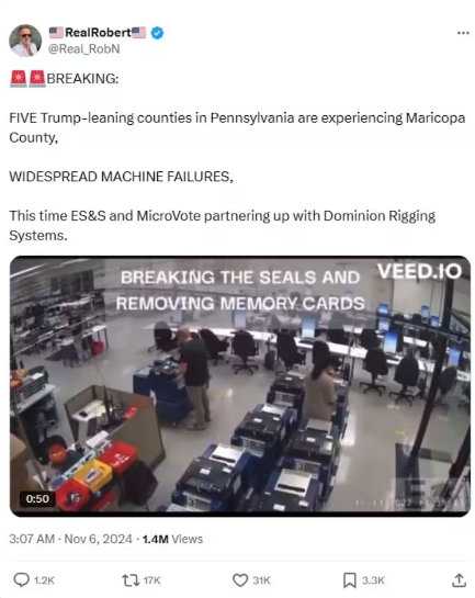 Fact Check: Viral Video Claiming Illegal Voting in the 2024 US Presidential Election Is Misleading – It’s from 2022!