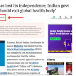 FACT CHECK: No, India Has Not Announced Plans to Exit the World Health Organization