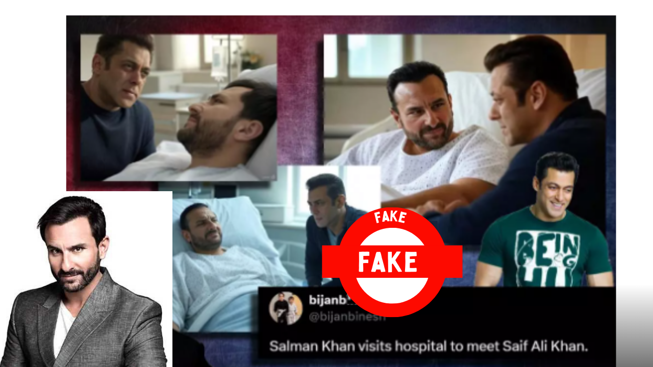 FACT CHECK: Salman Khan Visited Saif Ali Khan at Hospital after his injury