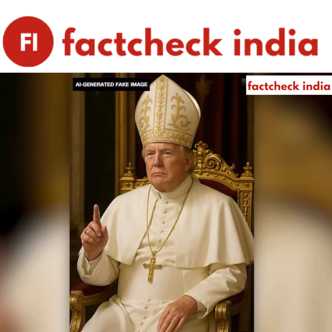 FACT CHECK: Did Donald Trump Post an AI Image of Himself as Pope After Pope Francis’s Death?