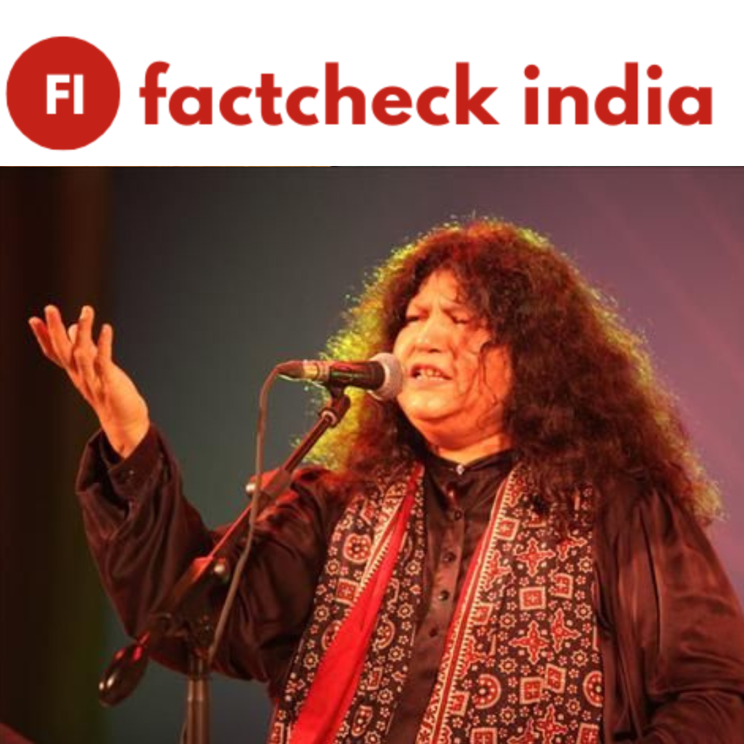 Fact Check: Abida Parveen’s Blocked in India After Pahalgam Terror Attack?