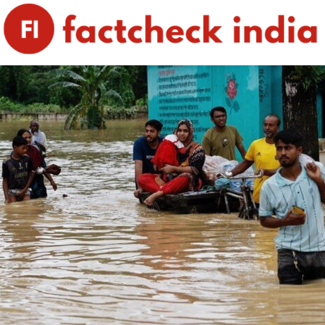 FACT CHECK: FALSE Claim That India Triggered a Flood in Pakistan by Releasing Water