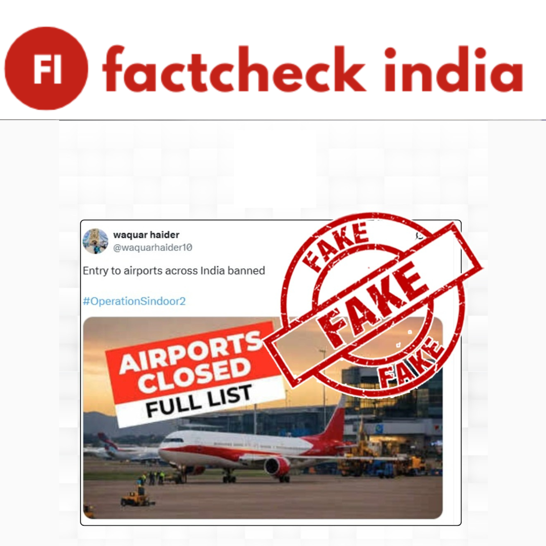 FACT CHECK: No, India Has Not Banned Airport Entry – Government Clarifies Amid Security Surge