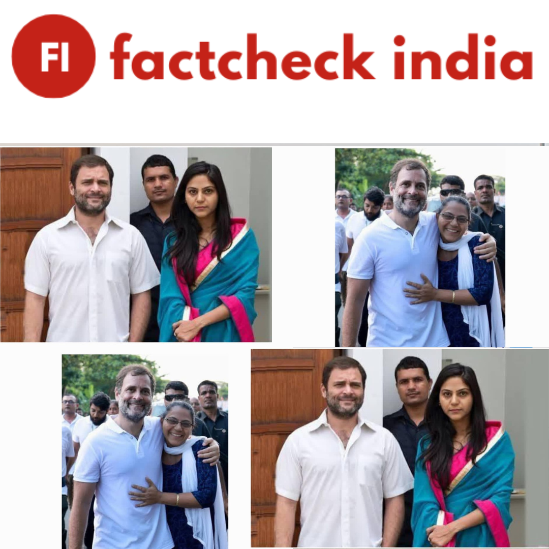 The viral photographs claiming to show Rahul Gandhi with alleged spy Jyoti Malhotra are digitally manipulated.