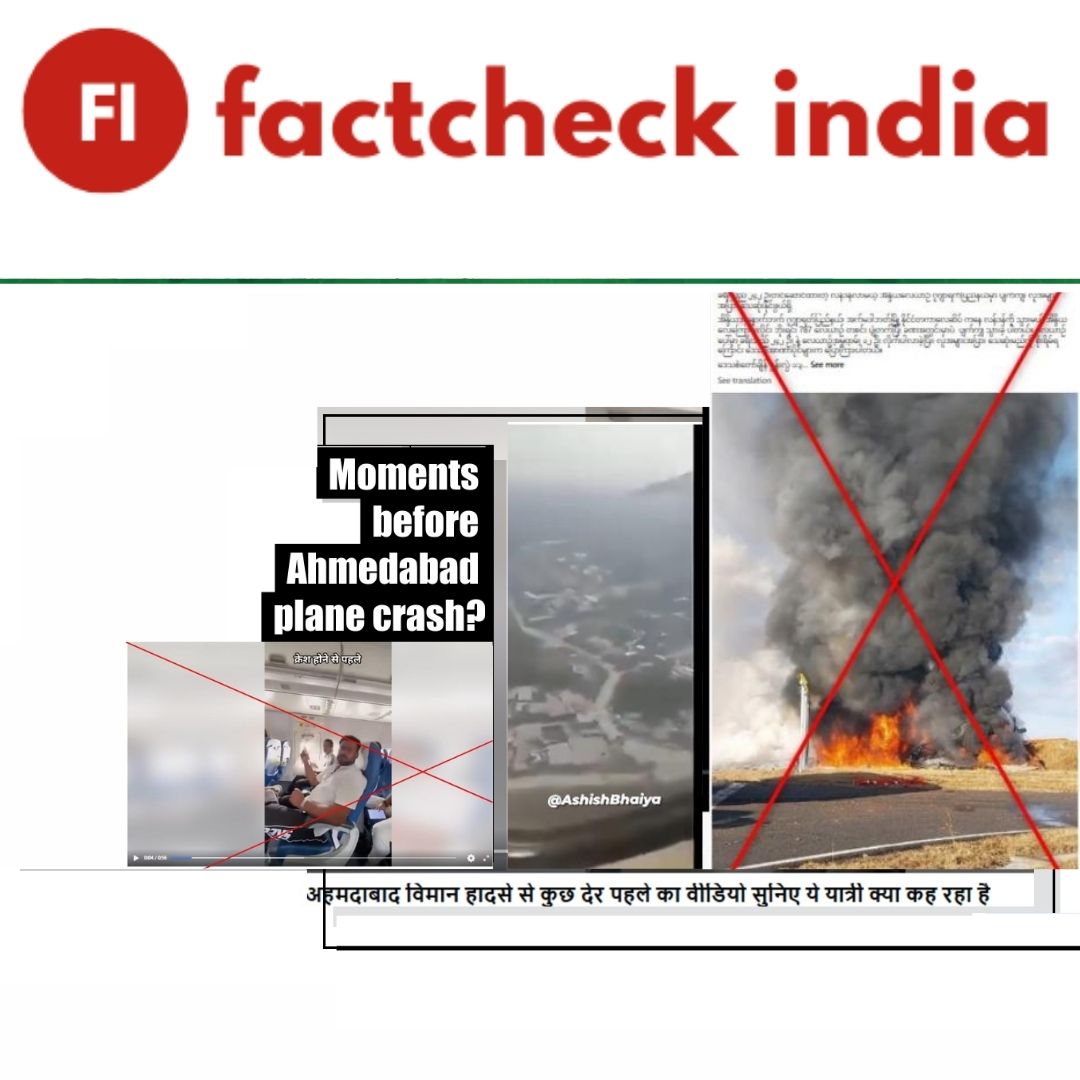 Old Video of Overheated Passenger Falsely Linked to Air India Crash in Ahmedabad