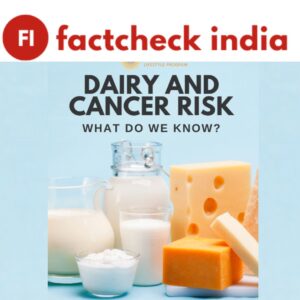 Fact Check: WHO did not warn that 87% of Indians could get cancer by 2035 due to milk adulteration