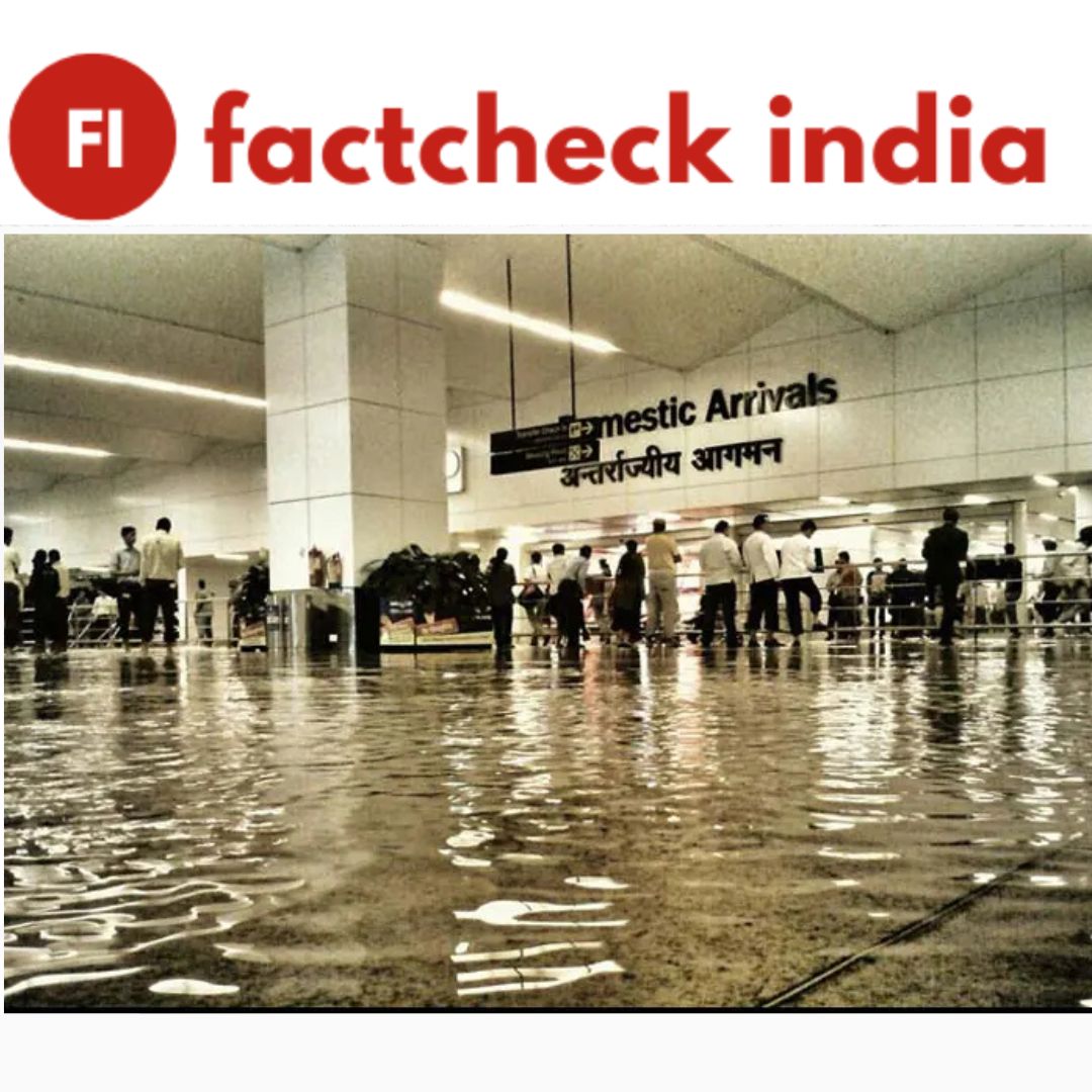 FACT CHECK: Is the Viral Video of a Flooded Delhi Airport Real?