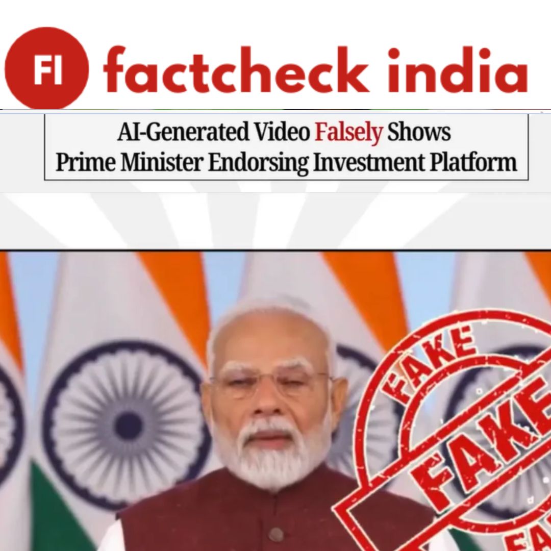 FACT CHECK: Viral fake video of PM Modi Endorsing ‘QuantumAI’