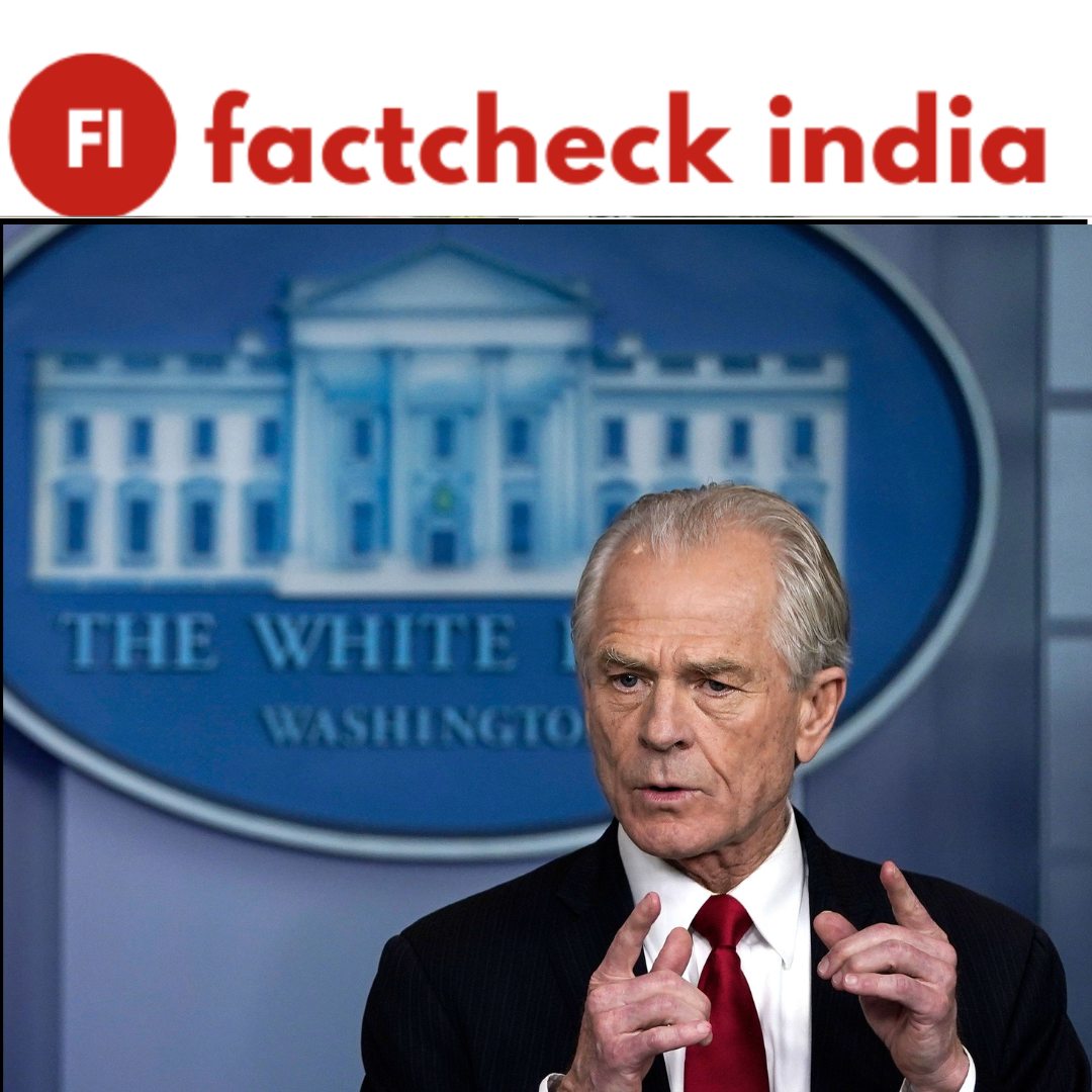 Fact Check: Did Peter Navarro Accuse India of Profiteering From Russian Oil?