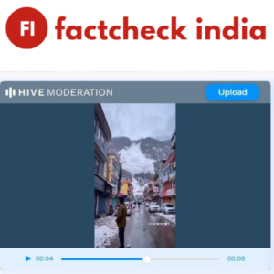 Fact Check: Viral ‘Avalanche in Uttarakhand’ Video Is AI-Generated