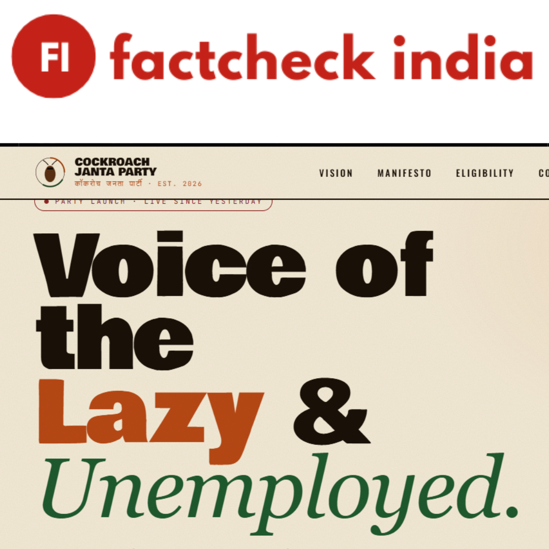 Fact Check: Is Cockroach Janata Party Founder Abhijeet Dipke Really An ‘ISI-Paid Asset’?
