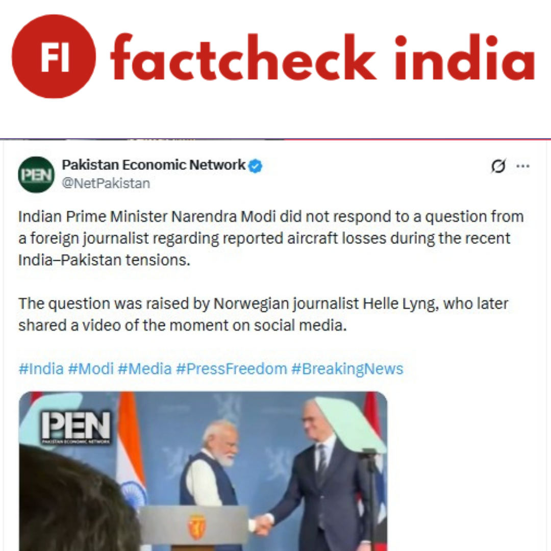 Fact Check: Did Narendra Modi Refuse To Answer Questions About Downed Indian Jets In Norway?