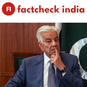 Fact Check: Did Pakistan Defence Minister Khawaja Asif Praise India in Viral Video?
